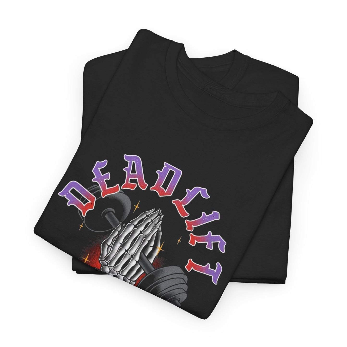 Deadlift GYM Graphic T Shirt NEW Unisex Heavy Cotton Tee