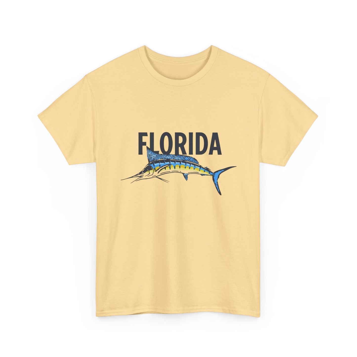 Florida Marlin Fishing Graphic T Shirt NEW ADULT