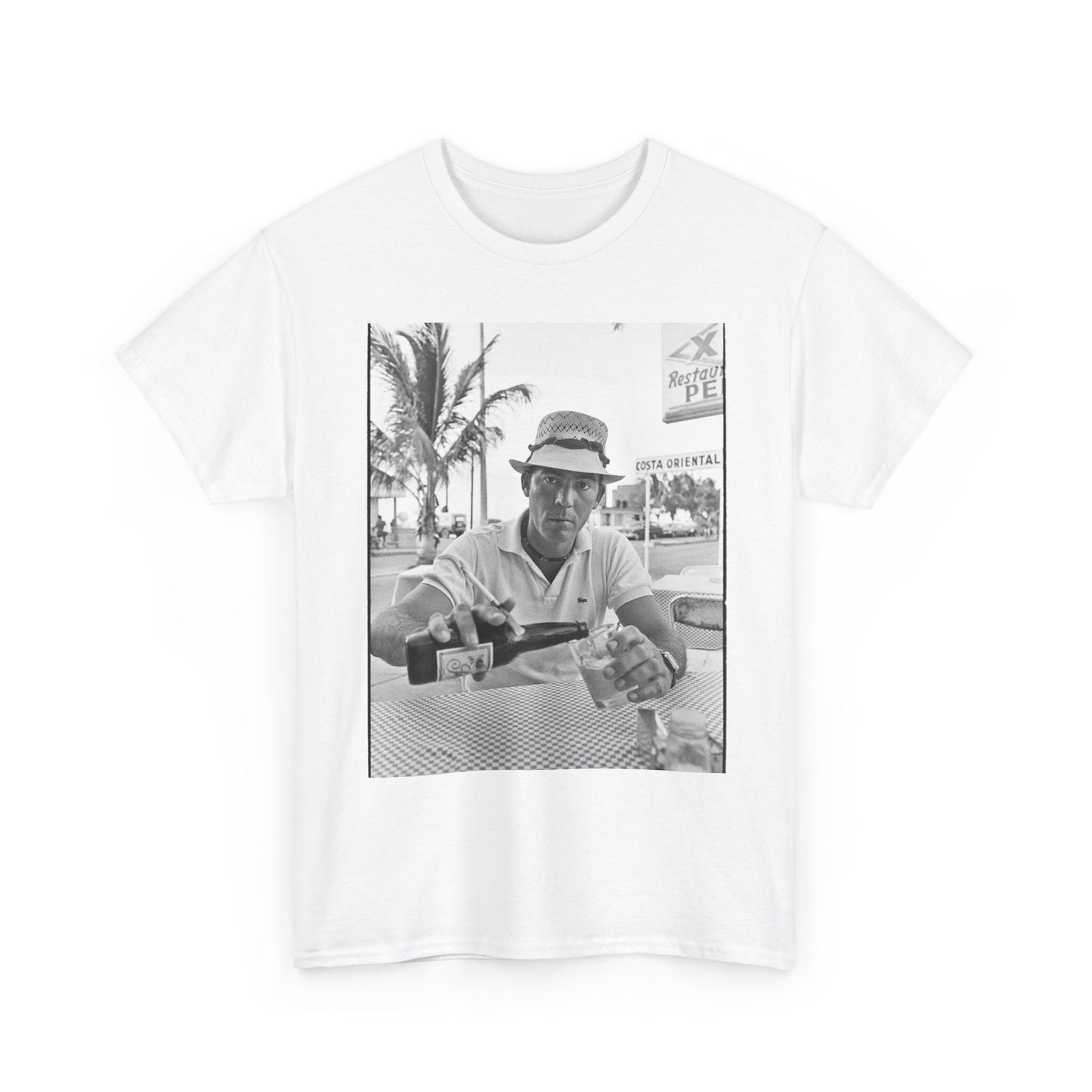 Hunter S Thompson Graphic T Shirt Vintage Florida Unisex Heavy Cotton Tee