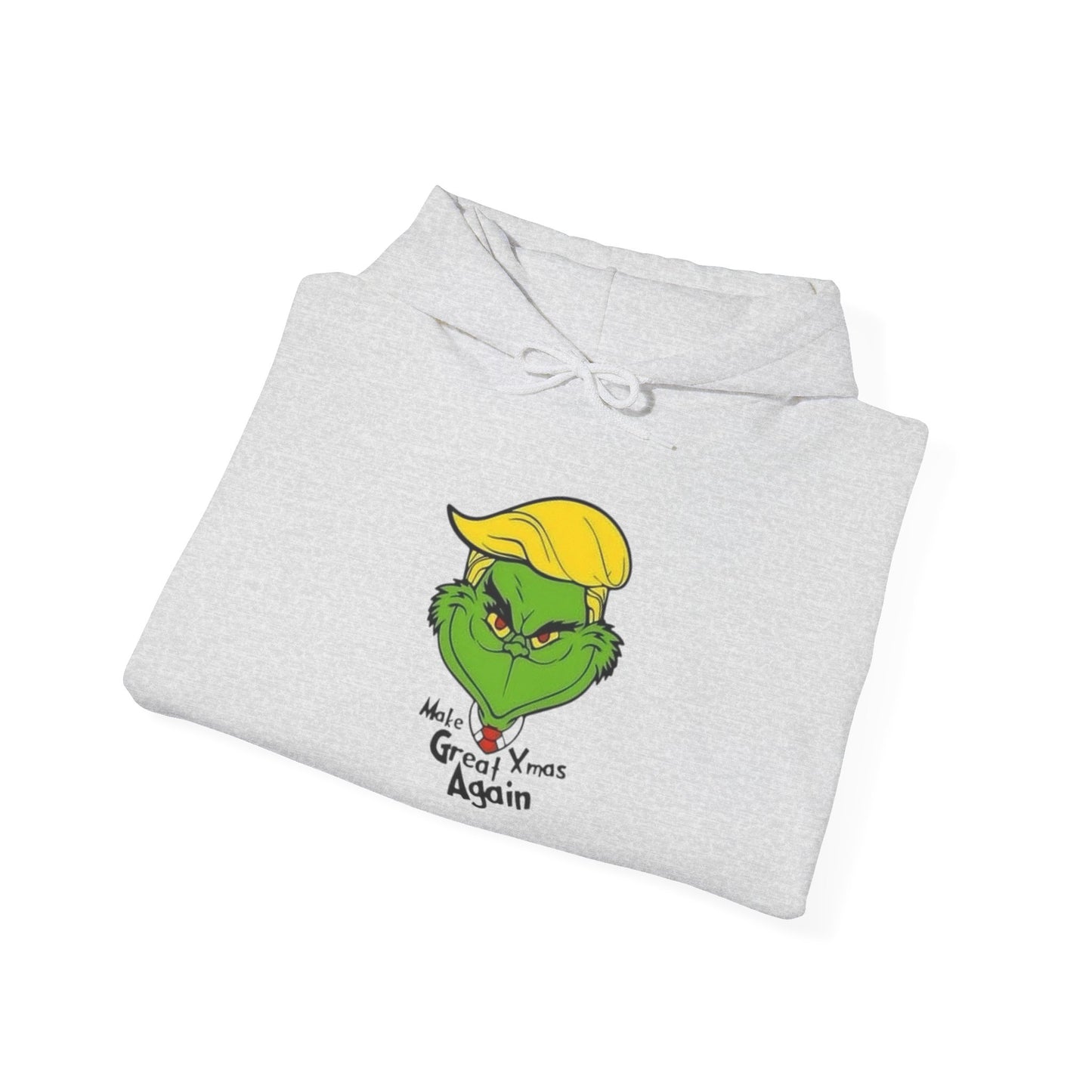 Make Christmas Great Again Funny Graphic Hoodie Heavy Blend™ Hooded Sweatshirt