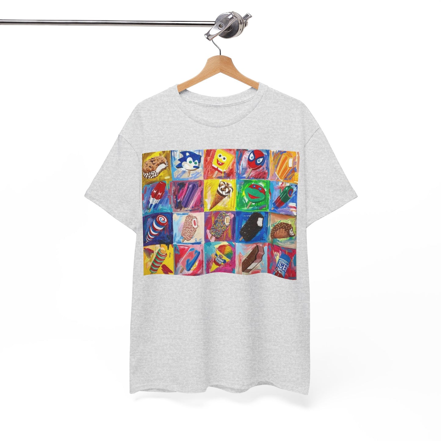 Ice Cream Menu Graphic T Shirt