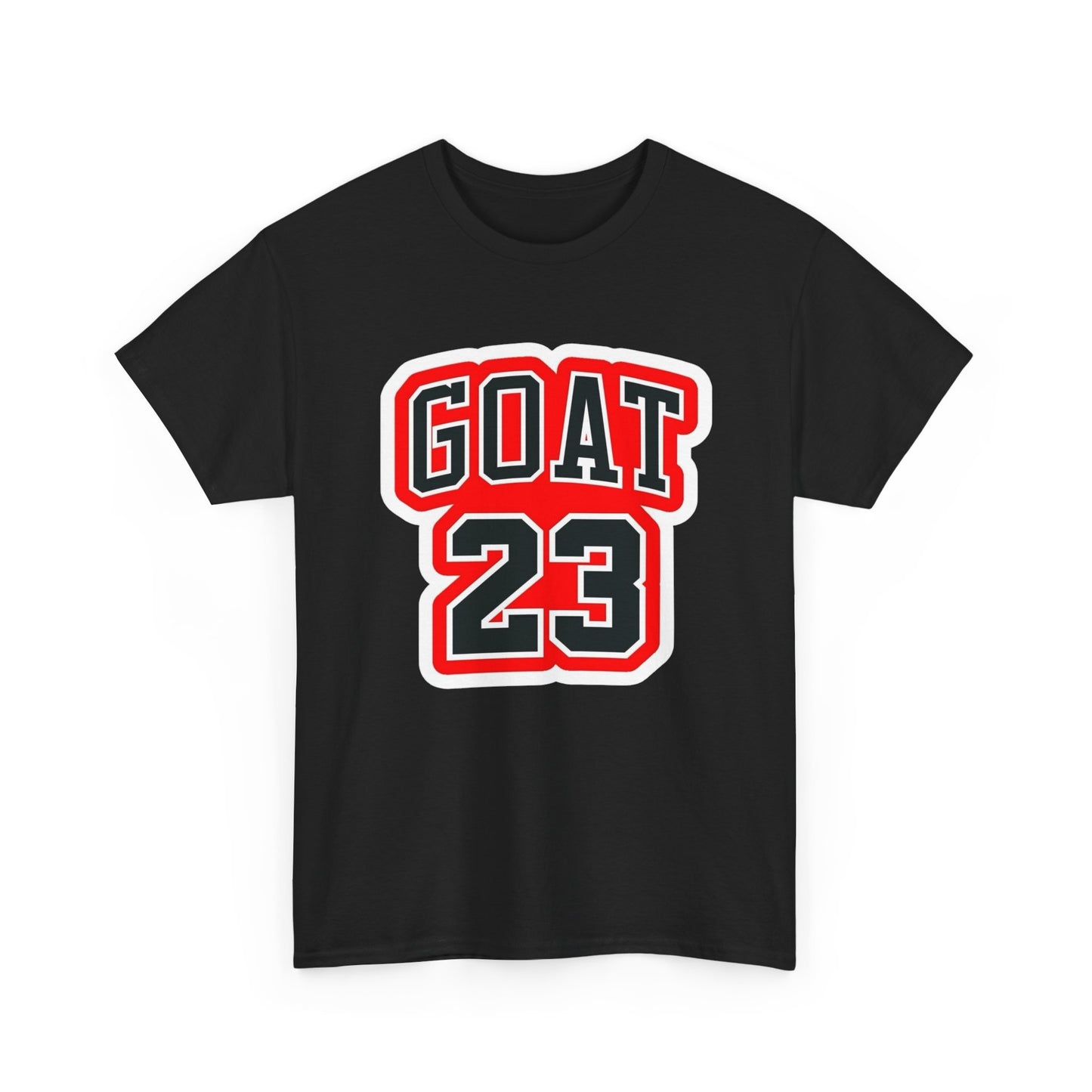 GOAT Jordan 23 Basketball Graphic T Shirt NEW Unisex Heavy Cotton Tee