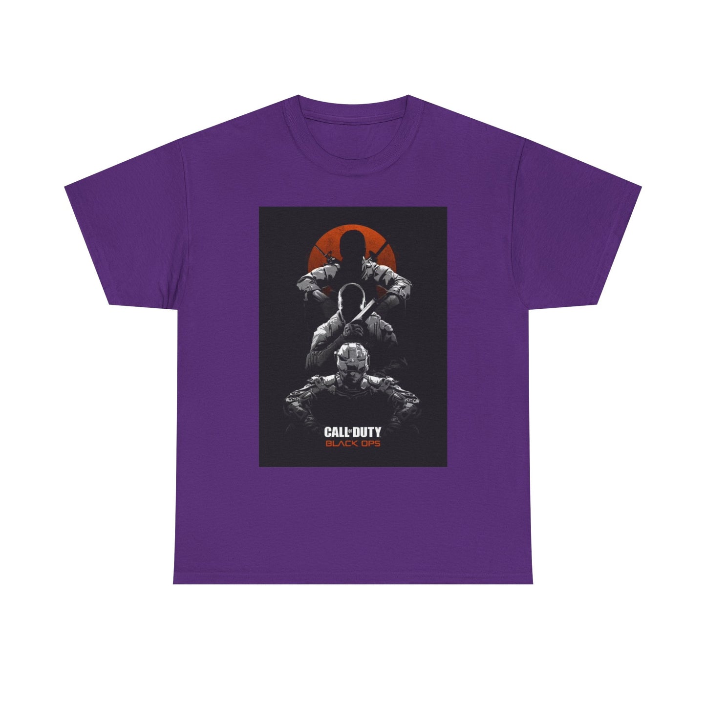 Call of Duty Black OPS Tshirt Retro gamer Xbox gaming Unisex Heavy Cotton Tee