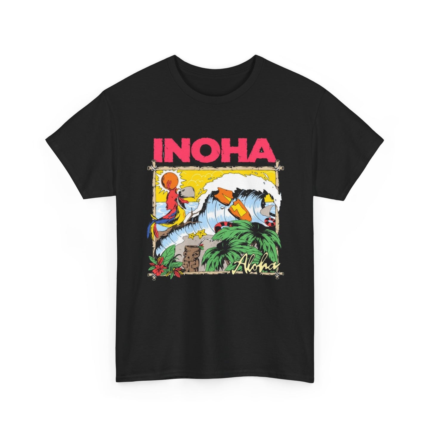 Aloha Graphic T Shirt ADULT NEW Unisex Heavy Cotton Tee