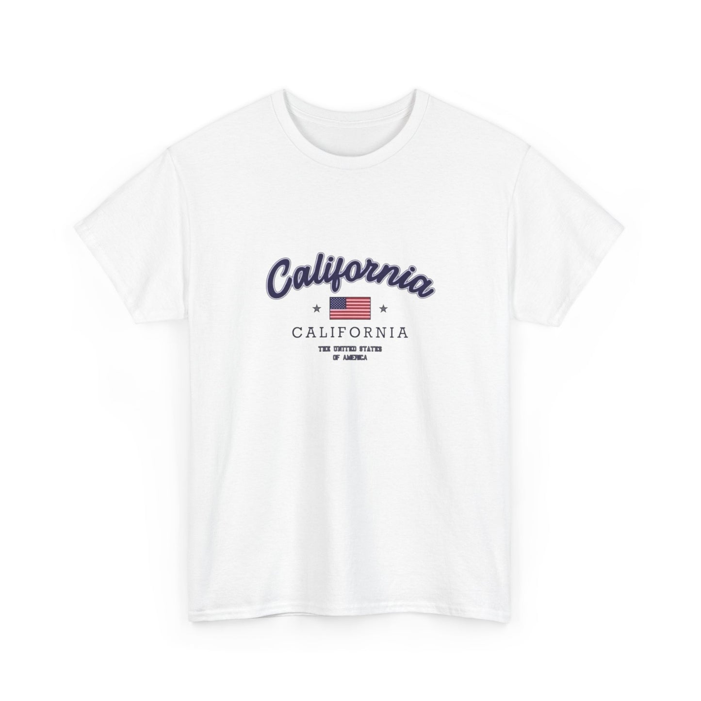 California USA Graphic T Shirt NEW Unisex Heavy Cotton Tee