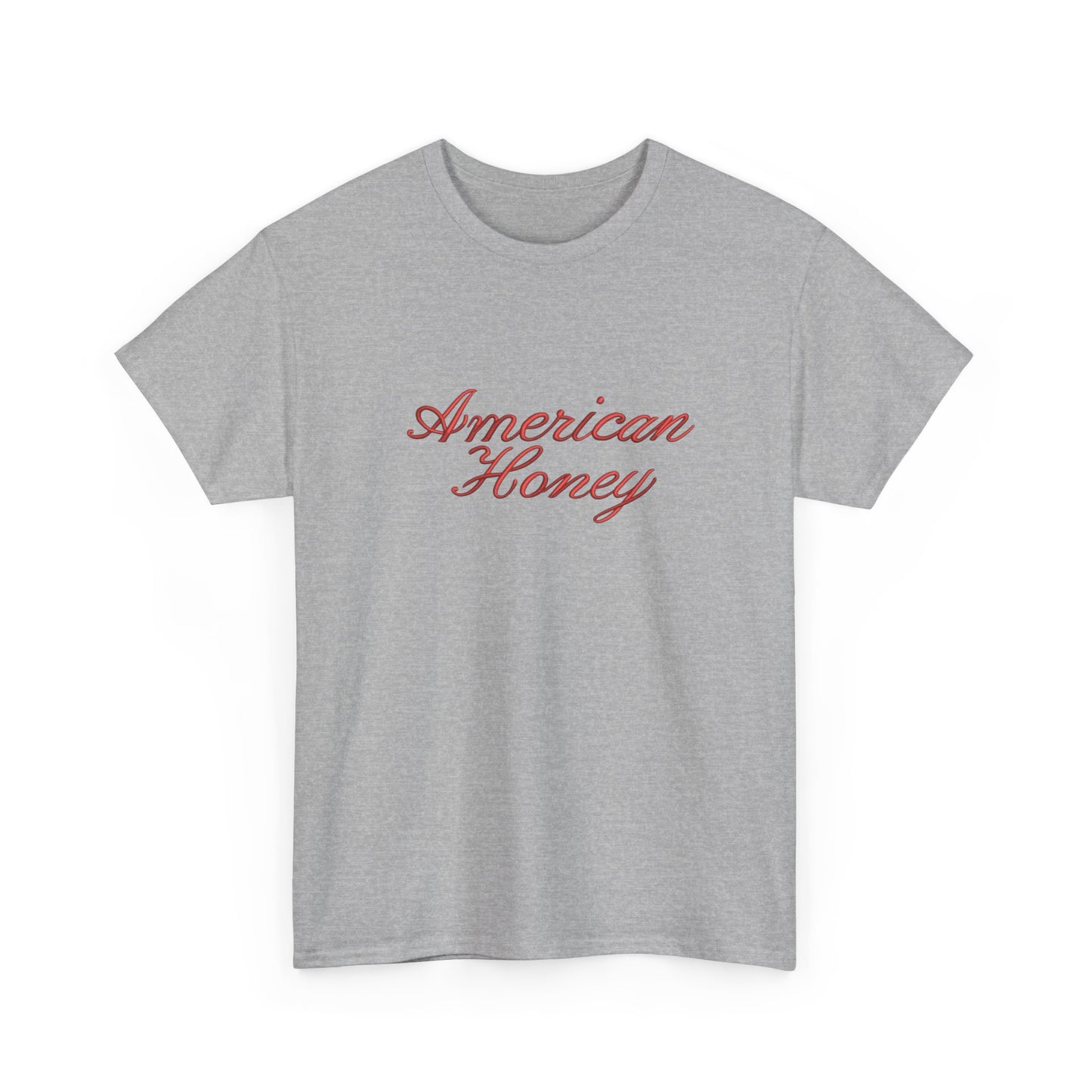 American Honey Retro 70s Graphic T Shirt NEW ADULT Unisex Heavy Cotton Tee