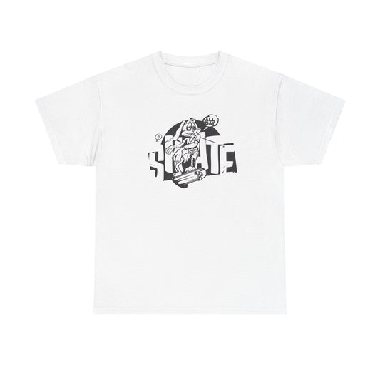 Skate All Day Graphic T Shirt Unisex Heavy Cotton Tee