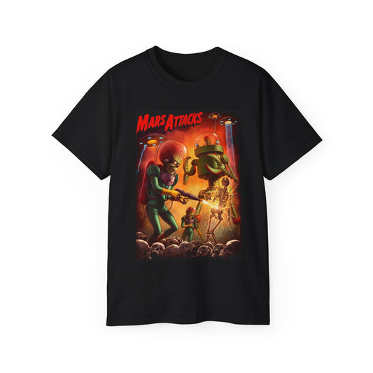 Mars attacks aliens vintage 90s space Unisex Ultra Cotton Tee