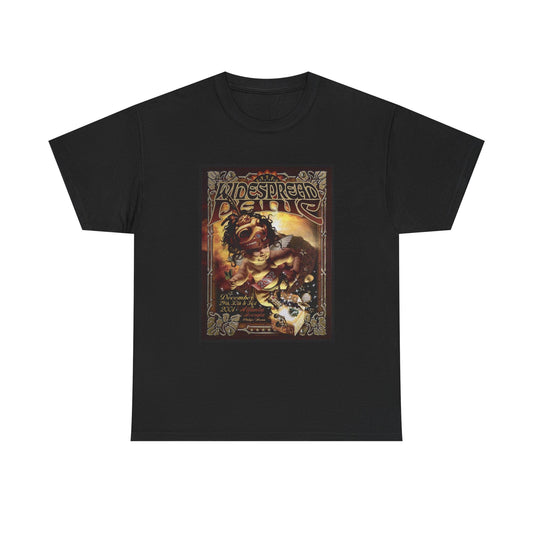 Widespread panic Tshirt Vintage Tour Poster Retro Unisex Heavy Cotton Tee 3