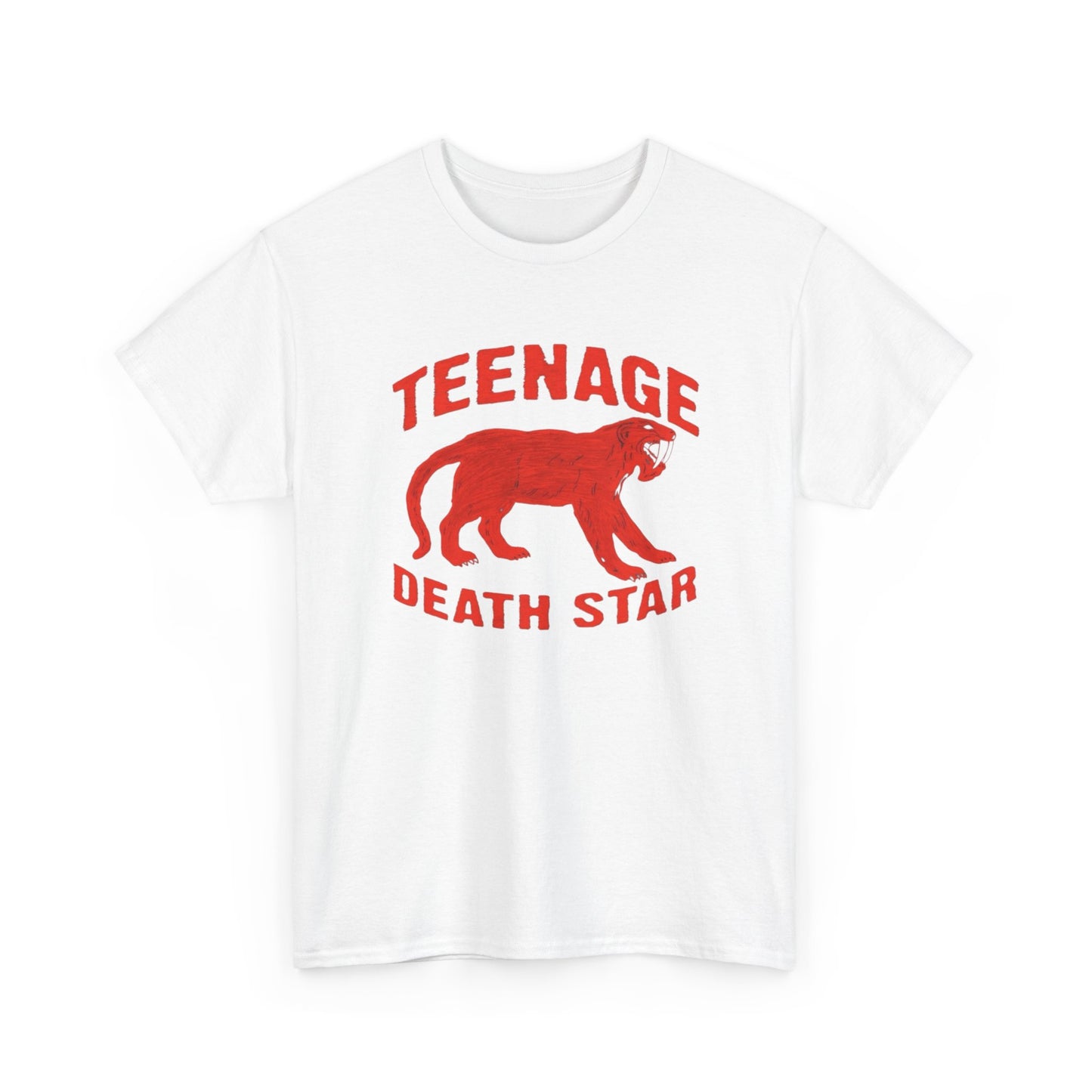 Teenage Death star Vintage Graphic T Shirt Unisex Heavy Cotton Tee