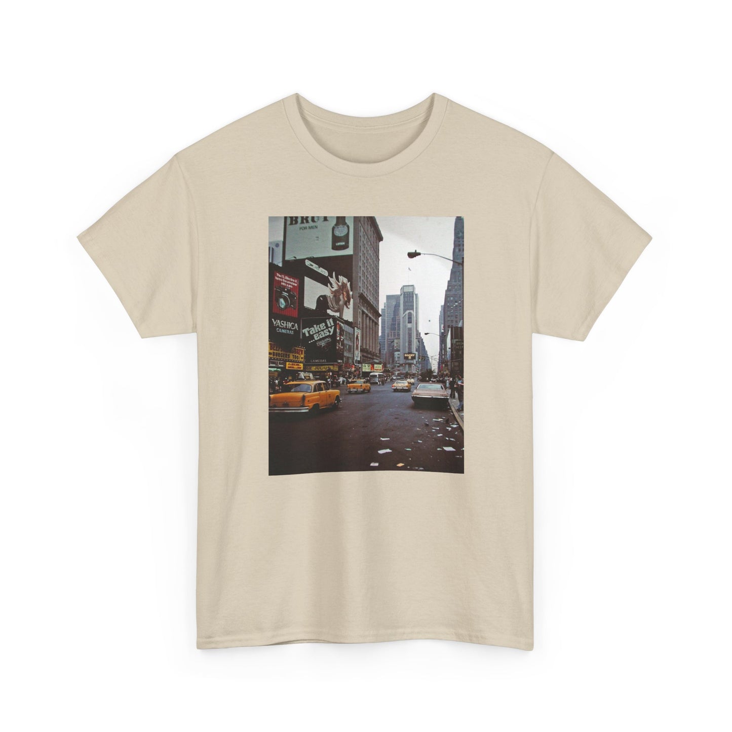 New York retro vintage supreme style Heavy Cotton Tee