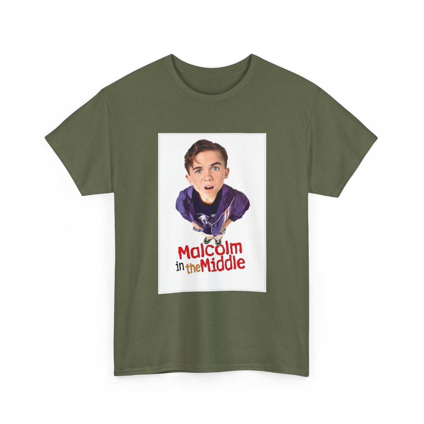 Malcom In The Middle Tshirt Tv series Unisex Heavy Cotton Tee