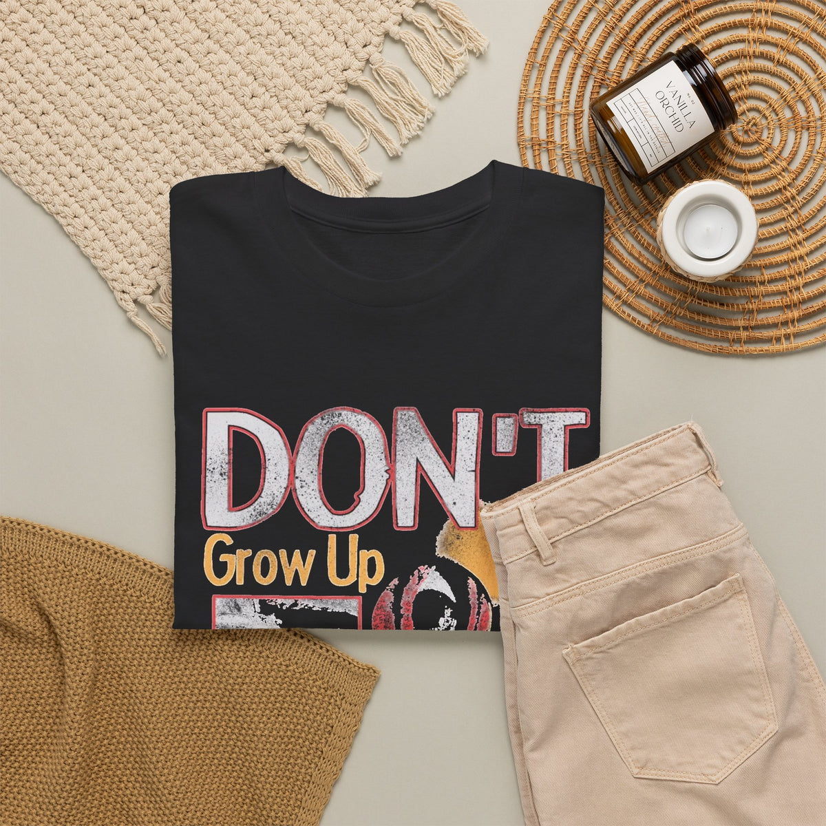 Don't Grow Up It's a Trap Graphic T-Shirt Men's Graphic Tee