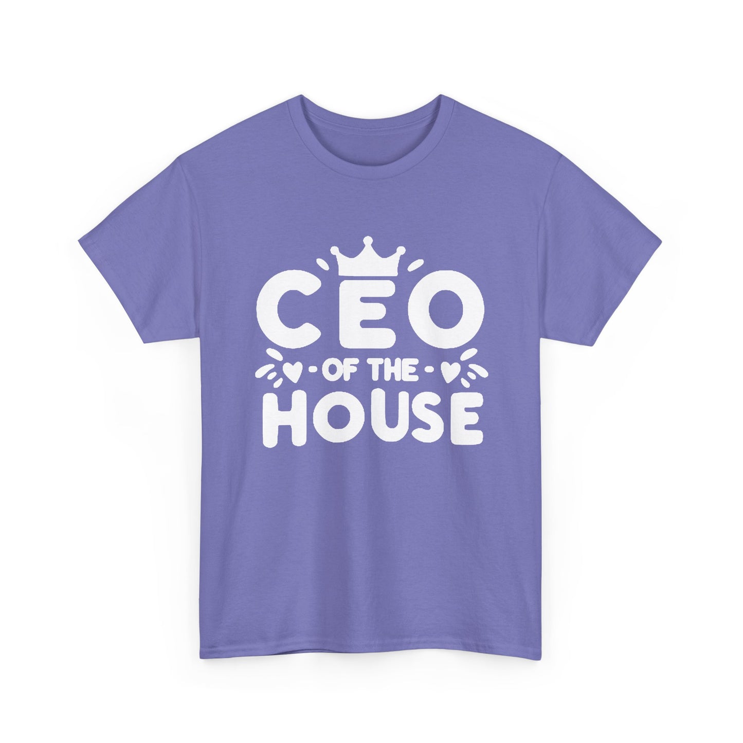 CEO Of This House T Shirt Funny graphic Jokes Unisex Heavy Cotton Tee