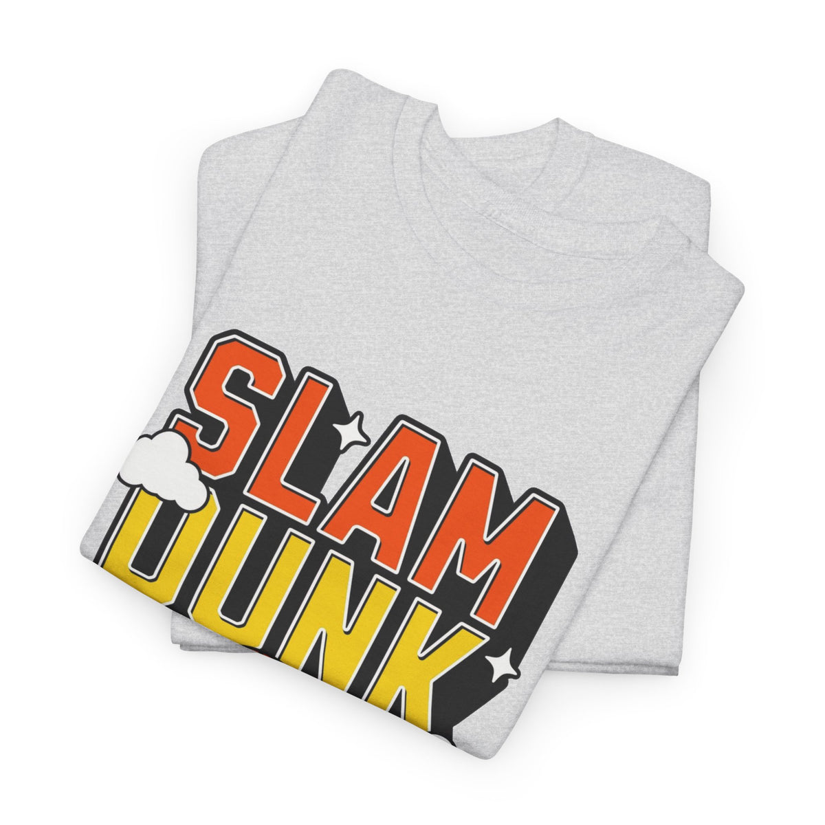 Slam Dunk Graphic T Shirt Men's Retro Heavy Cotton Tee