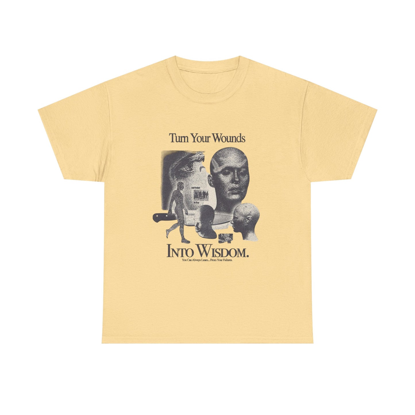 Turn Your Words Into Wisdom Graphic T Shirt Unisex Gift New AMERICAN VINTAGE