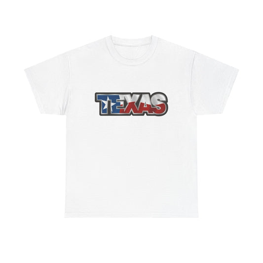 Texas American Flag USA BBQ Graphic T Shirt NEW GIFT Unisex Heavy Cotton Tee