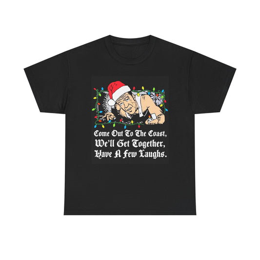 Die Hard Christmas Graphic T Shirt Funny Holiday Party Unisex Heavy Cotton Tee
