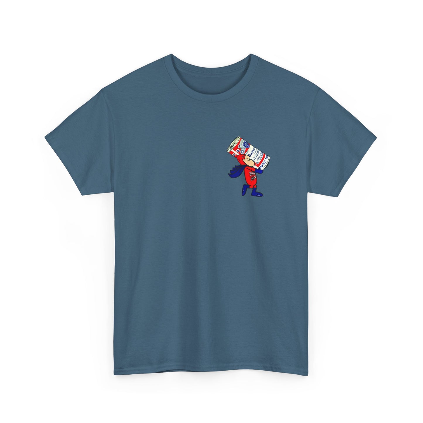 Budman Vintage Beer Graphic T Shirt Unisex Heavy Cotton Tee
