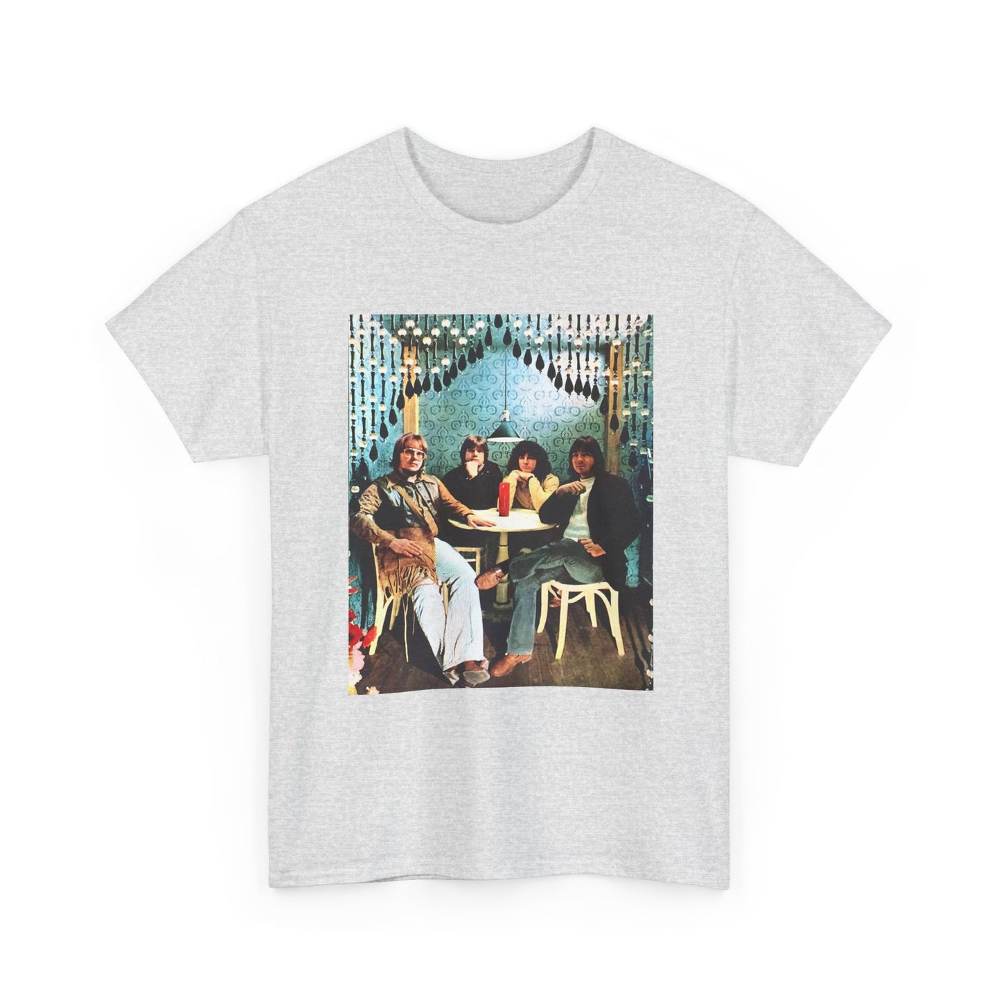 The guess who T-shirt vintage classic rock nostalgia Unisex Heavy Cotton Tee