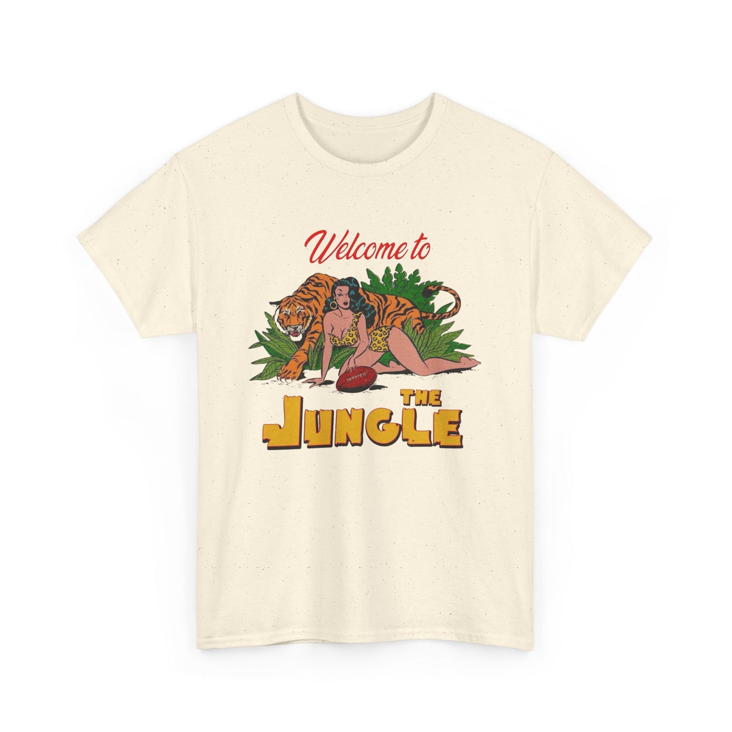 Welcome To The Jungle Graphic T Shirt Unisex Heavy Cotton Tee NEW Gift
