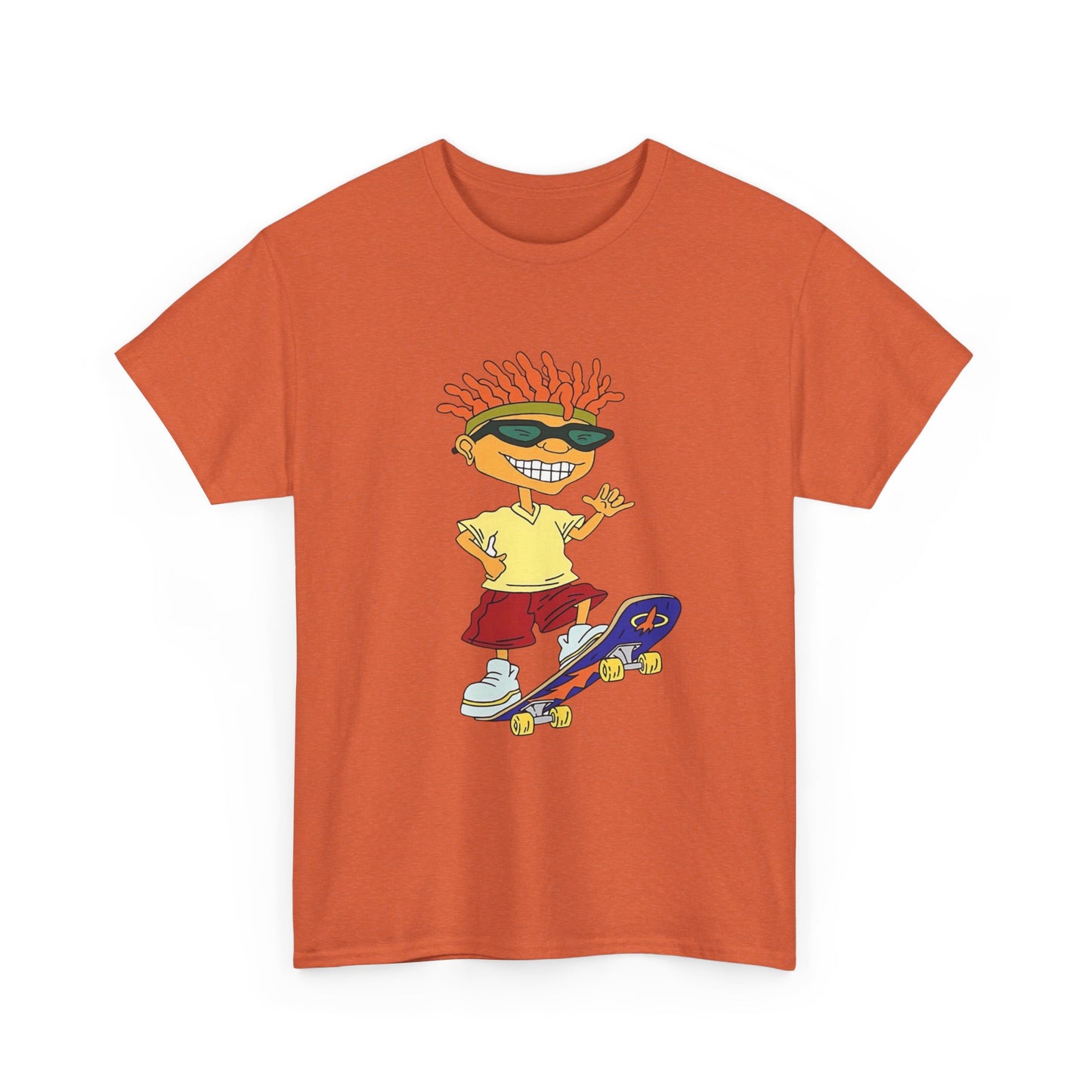 Rocket Power Retro Graphic T Shirt Unisex Heavy Cotton Tee