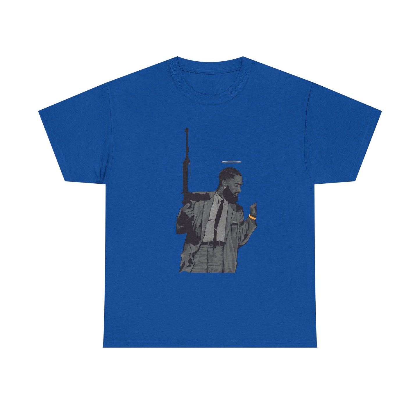 Malcolm X Hustle Rap Hip Hop Cali Graphic T Shirt Heavy Cotton Tee NEW Gift