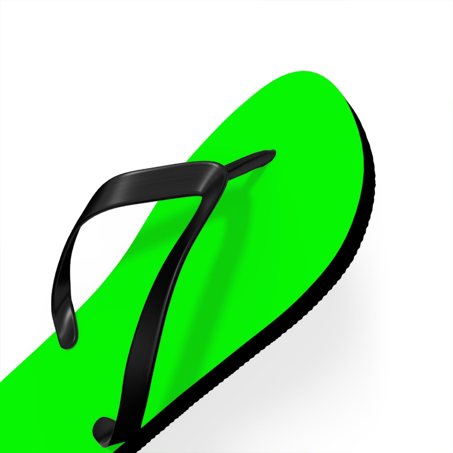Neon Green Flip Flops, Sandals Slides, Summer Footwear, Brand New
