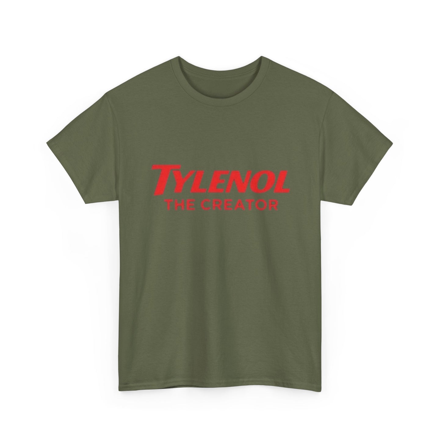 Tylenol The Creator Funny Hilarious Graphic T Shirt NEW Unisex Heavy Cotton Tee