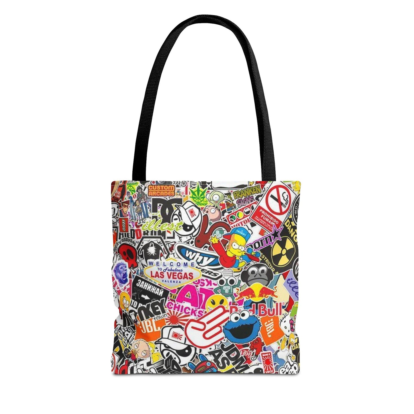Skate Stickers All Over Print BRAND NEW Purse, Pocketbook,Travel Tote Bag
