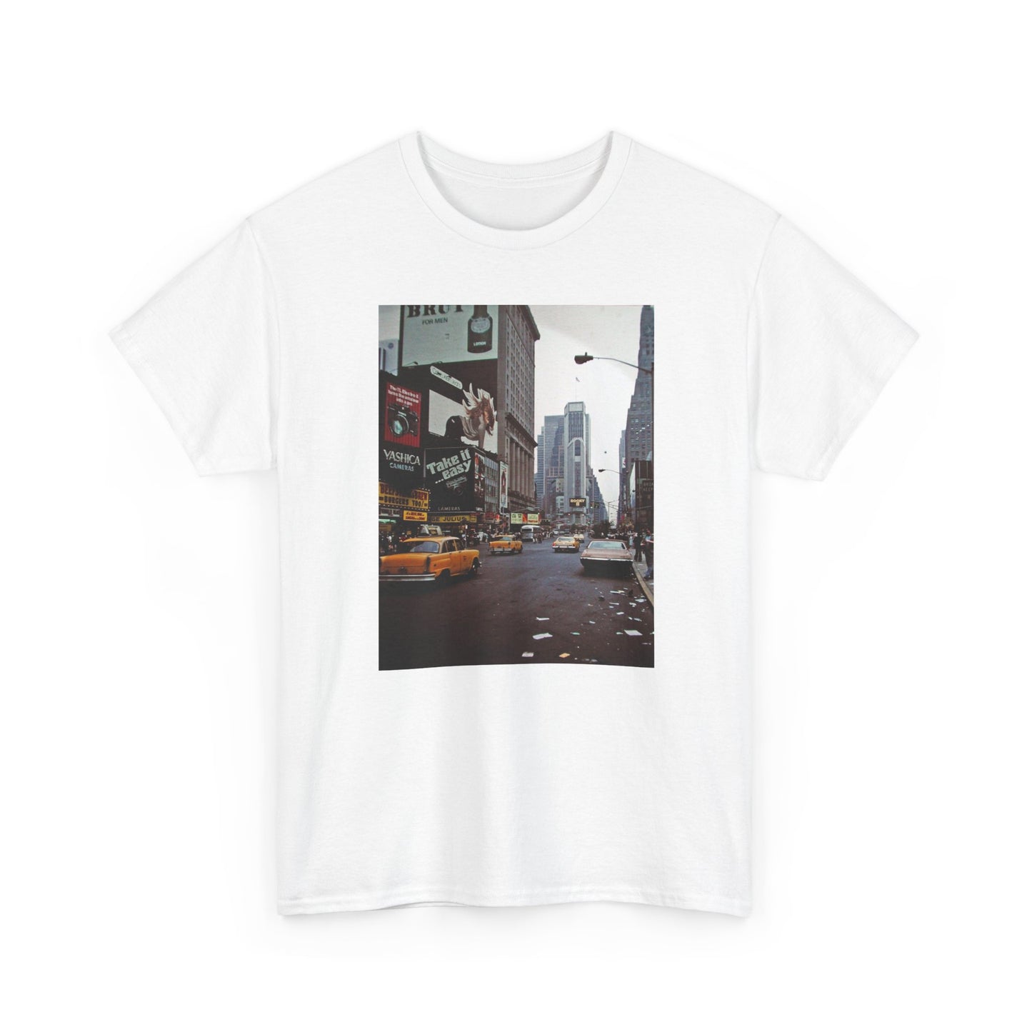 New York retro vintage supreme style Heavy Cotton Tee