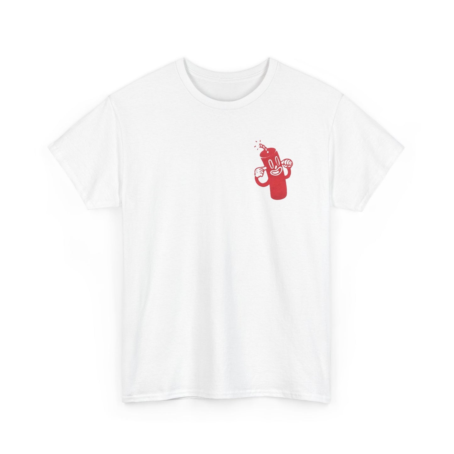 Fire Cracker Funny T Shirt Unisex Heavy Cotton Tee Gift
