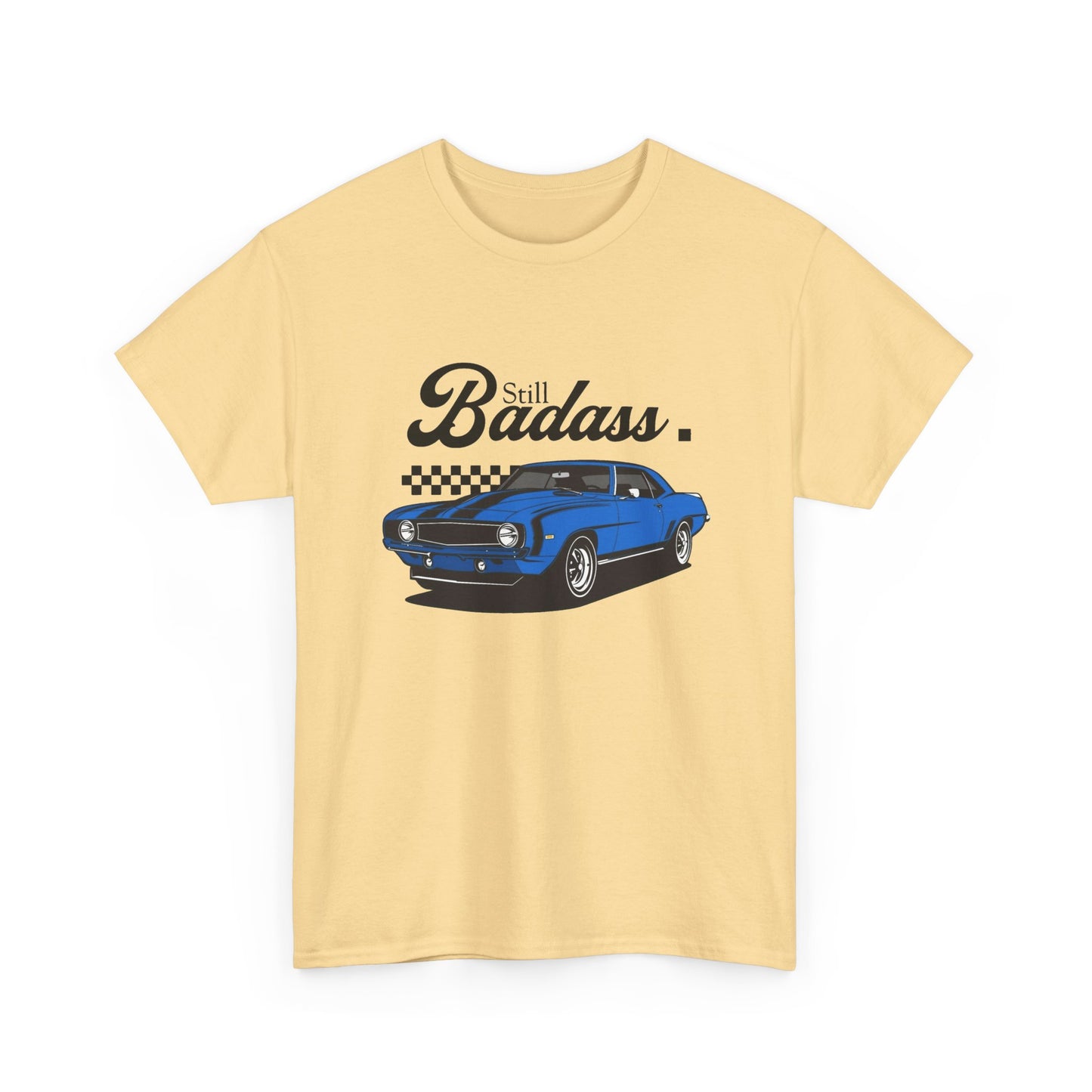 Still Badass Camaro Muscle Car Graphic T Shirt Unisex Heavy Cotton Tee