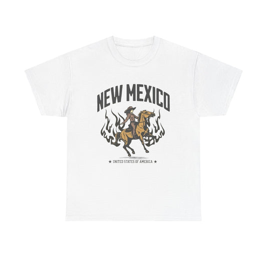 New Mexico Cowboys Graphic T Shirt ALL SIZES Tee Unisex Heavy Cotton