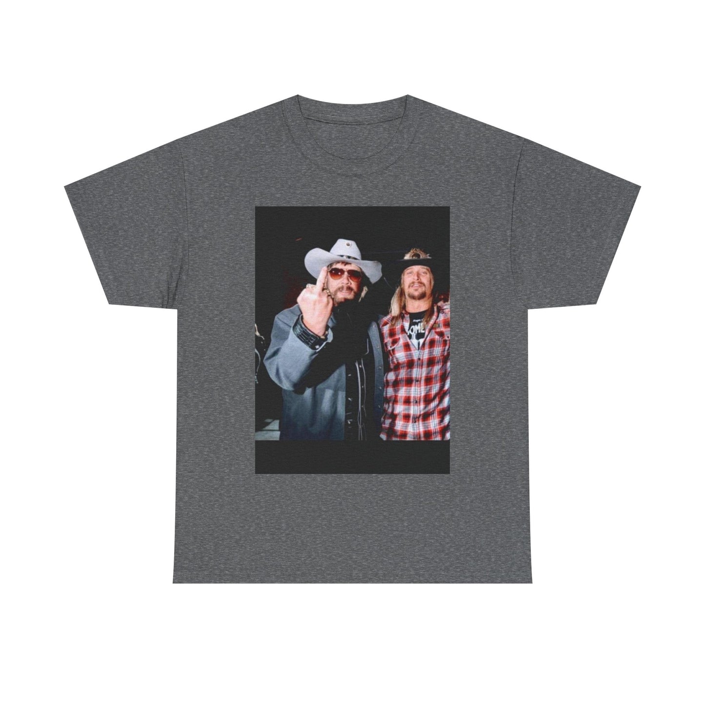 Hank Williams jr T-shirt kid rock country vintage Unisex Heavy Cotton AMERICAN