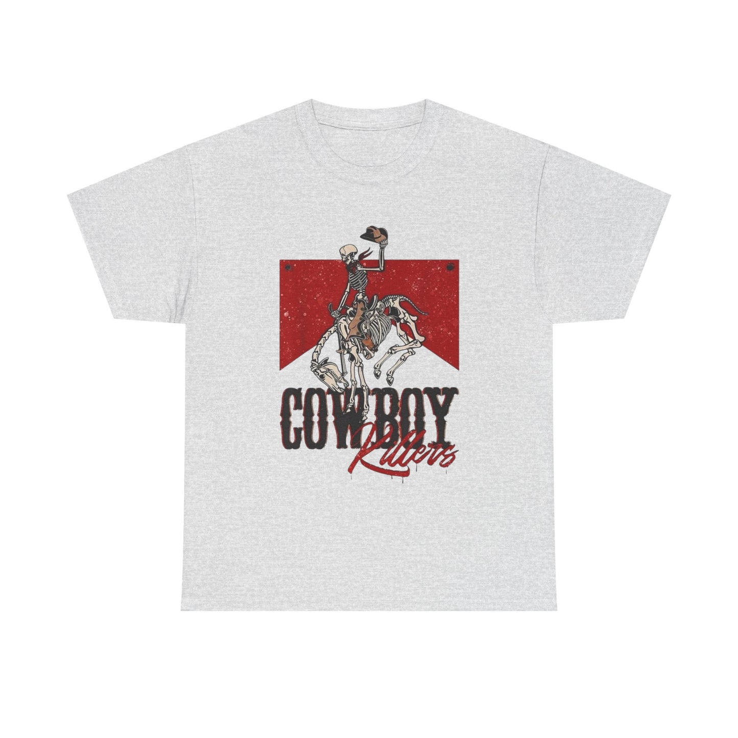Cigarette Cowboy Killers Graphic T Shirt Unisex Heavy Cotton Tee