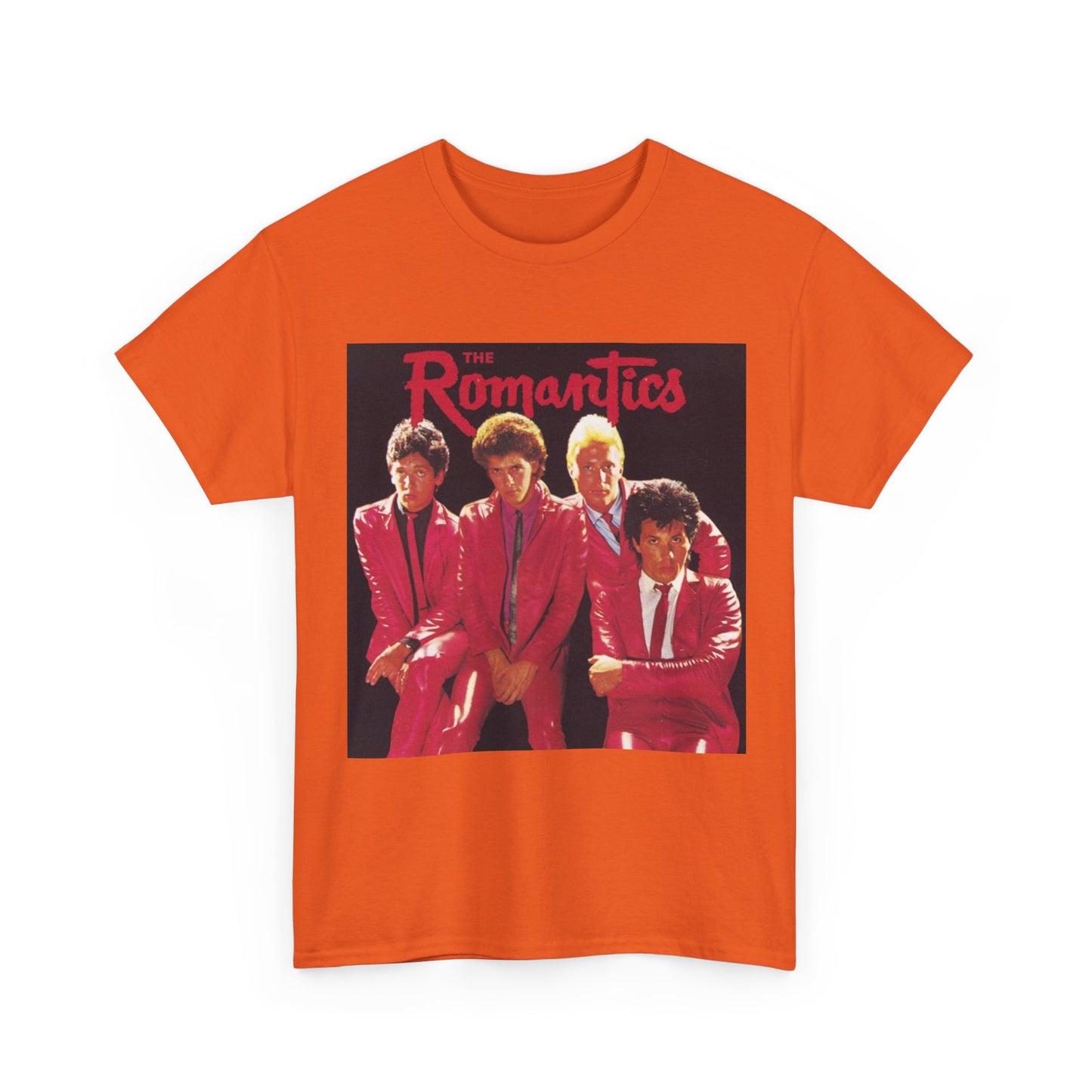 The Romantics Tshirt Vintage Band Poster Retro Unisex Heavy Cotton Tee