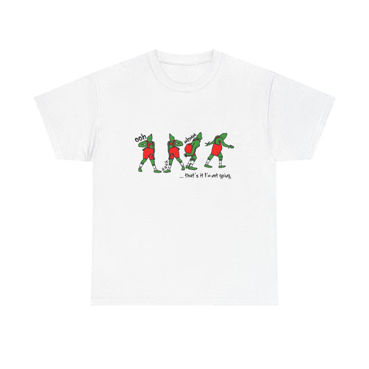 Funny Grinch Retro Christmas Jokes Graphic T Shirt Unisex NEW Heavy Cotton Tee