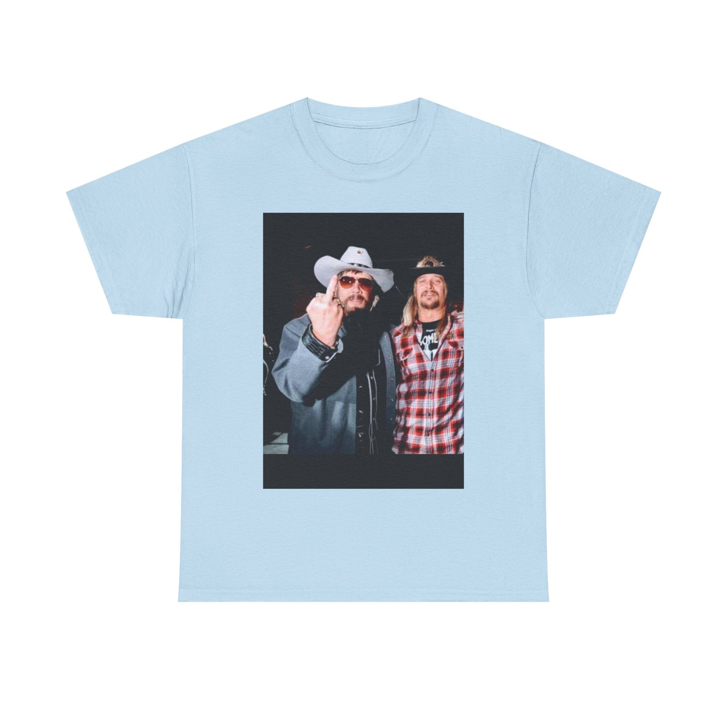 Hank Williams jr T-shirt kid rock country vintage Unisex Heavy Cotton AMERICAN