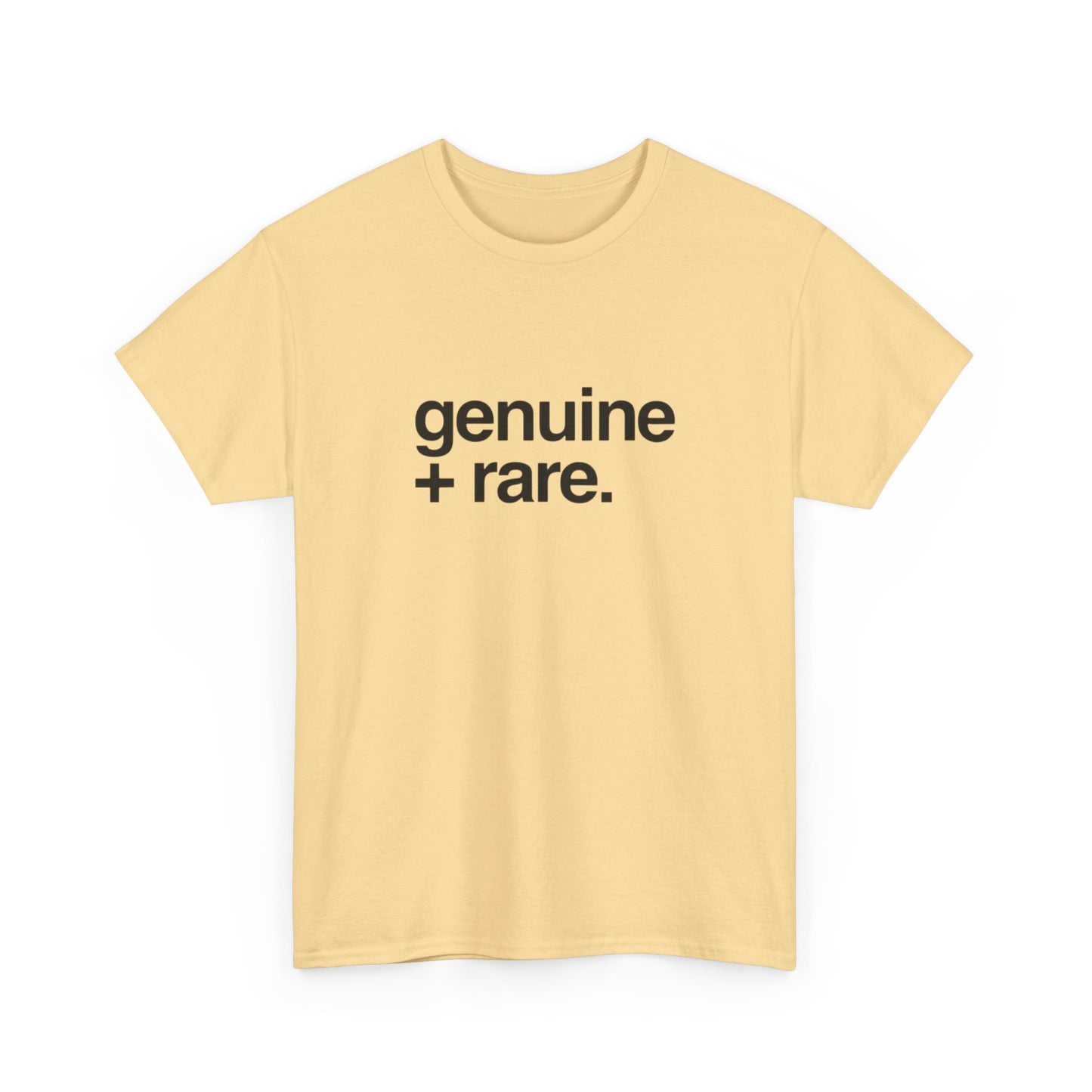 Genuine And Rare Graphic T Shirt NEW Unisex Heavy Cotton Tee