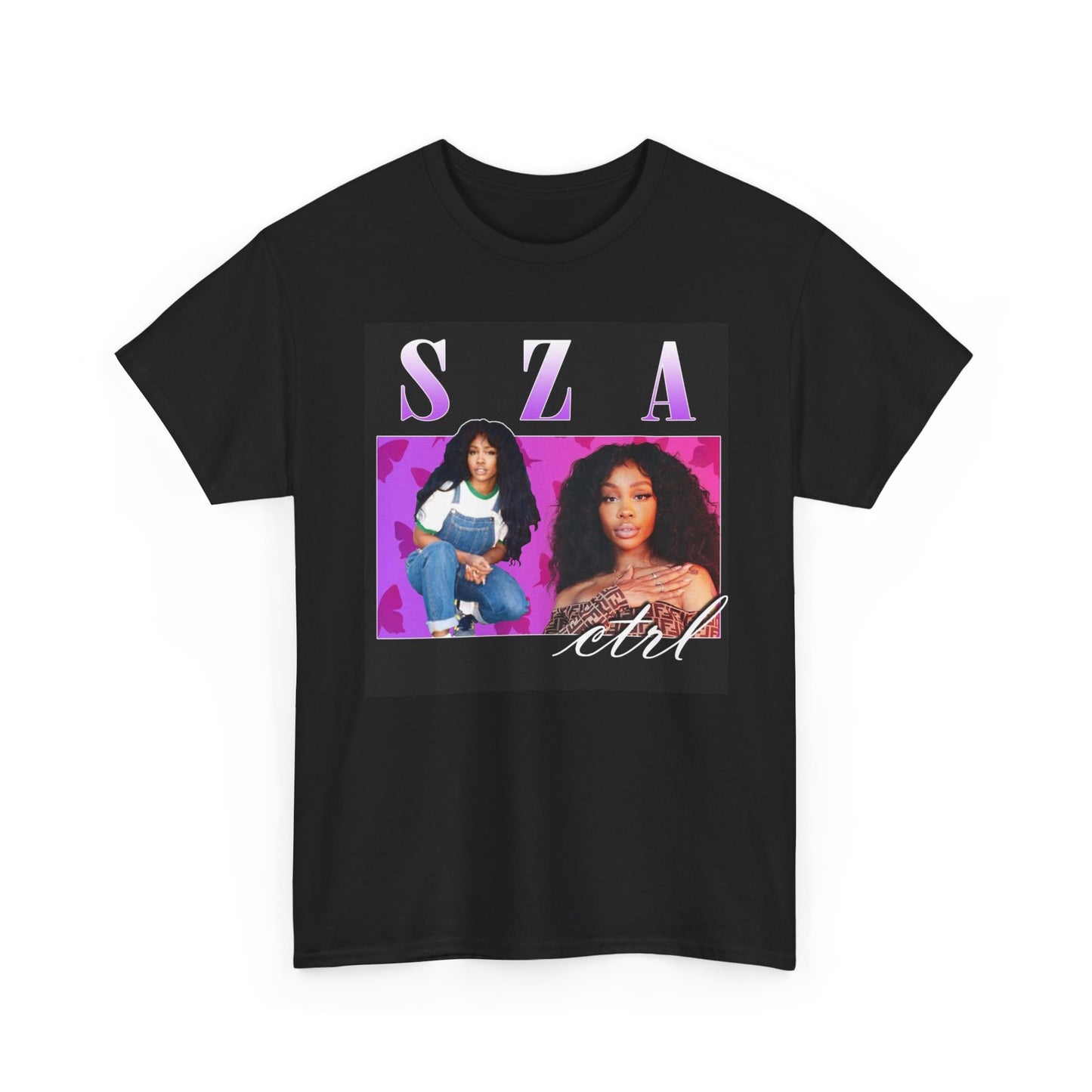 SZA Rap Hip Hop Graphic T Shirt Vintage Unisex Heavy Cotton Tee
