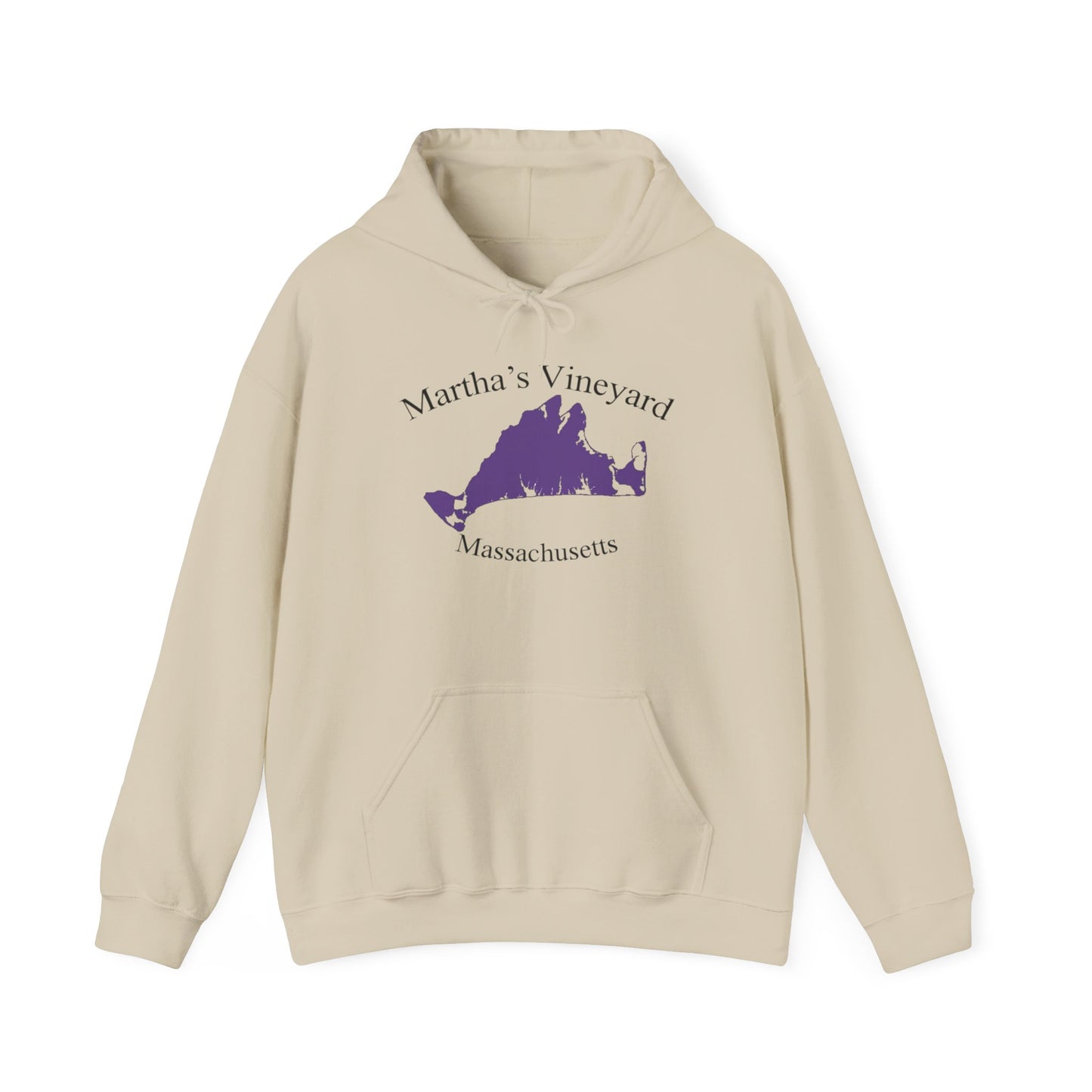 Martha's Vineyard Graphic Hoodie Unisex Heavy Blend™ Hooded Sweatshirt