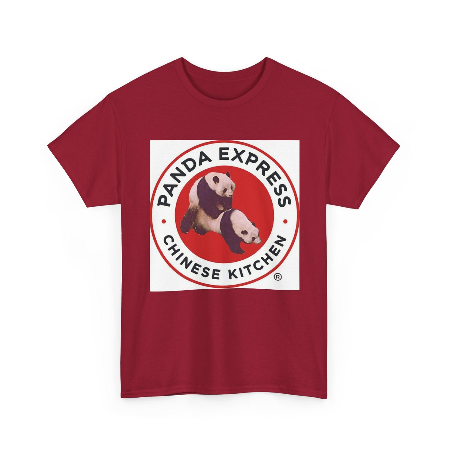 Panda Express Chinese food funny graphic food truck Unisex Heavy Cotton Tee
