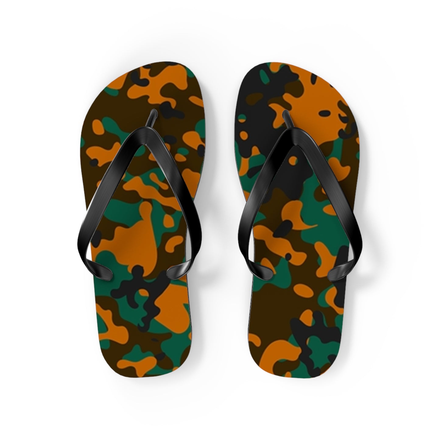 Waves And Sun Sandals Mens Camo Summer Flip Flops Slides BRAND NEW