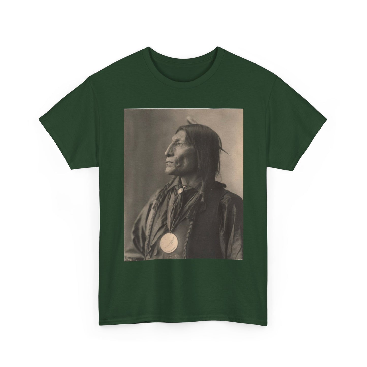 Native American Vintage T Shirt Graphic Men's Heavy Cotton Tee