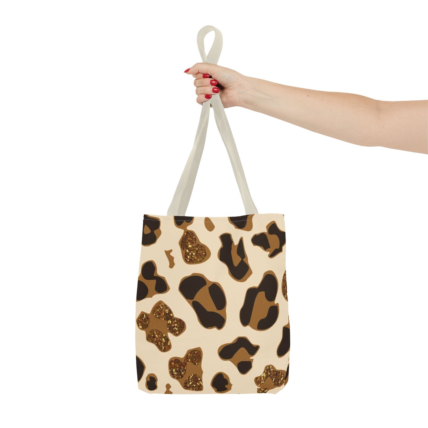 Tan Cheetah Print Multi Color BRAND NEW MODERN Tote Bag (AOP)