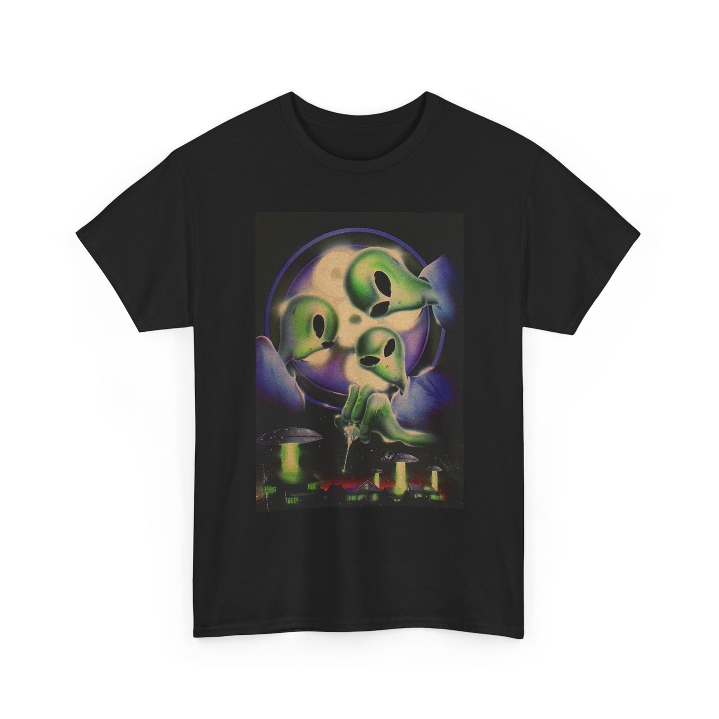 Alien Simulation Graphic T Shirt NEW Adult Unisex Heavy Cotton Tee