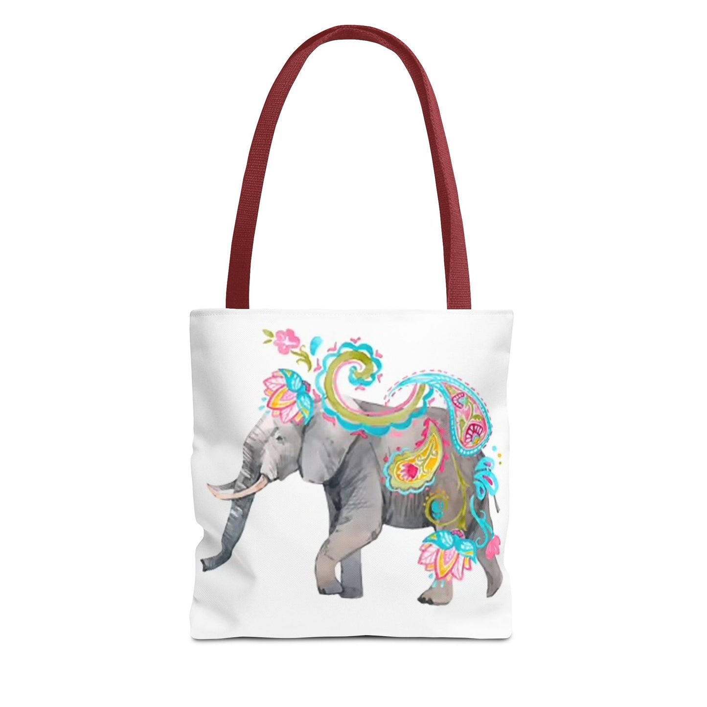 Elephant Multi Color BRAND NEW MODERN Tote Bag (AOP)