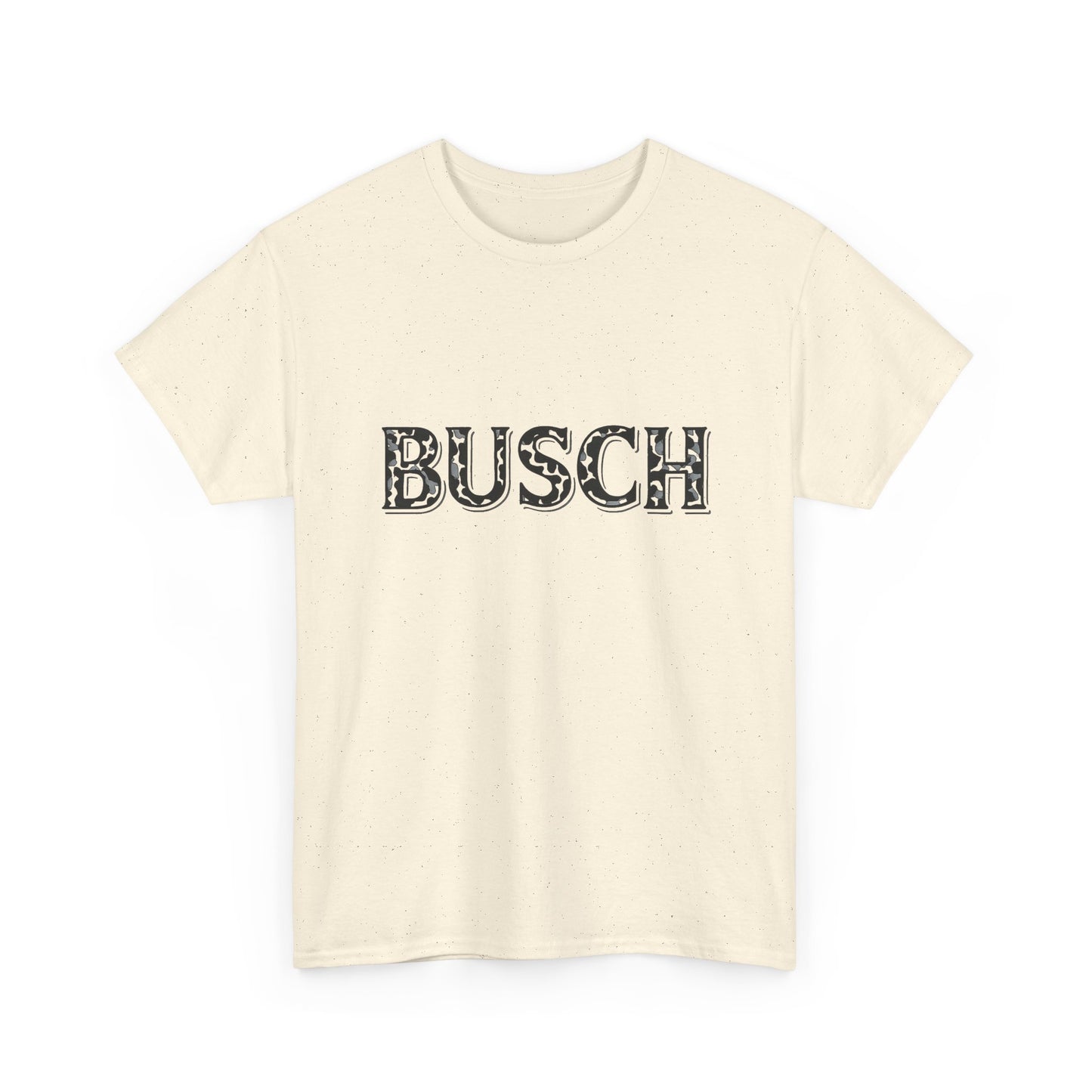 Busch Beer MULTIPLE COLORS Graphic T Shirt NEW Unisex Heavy Cotton Tee