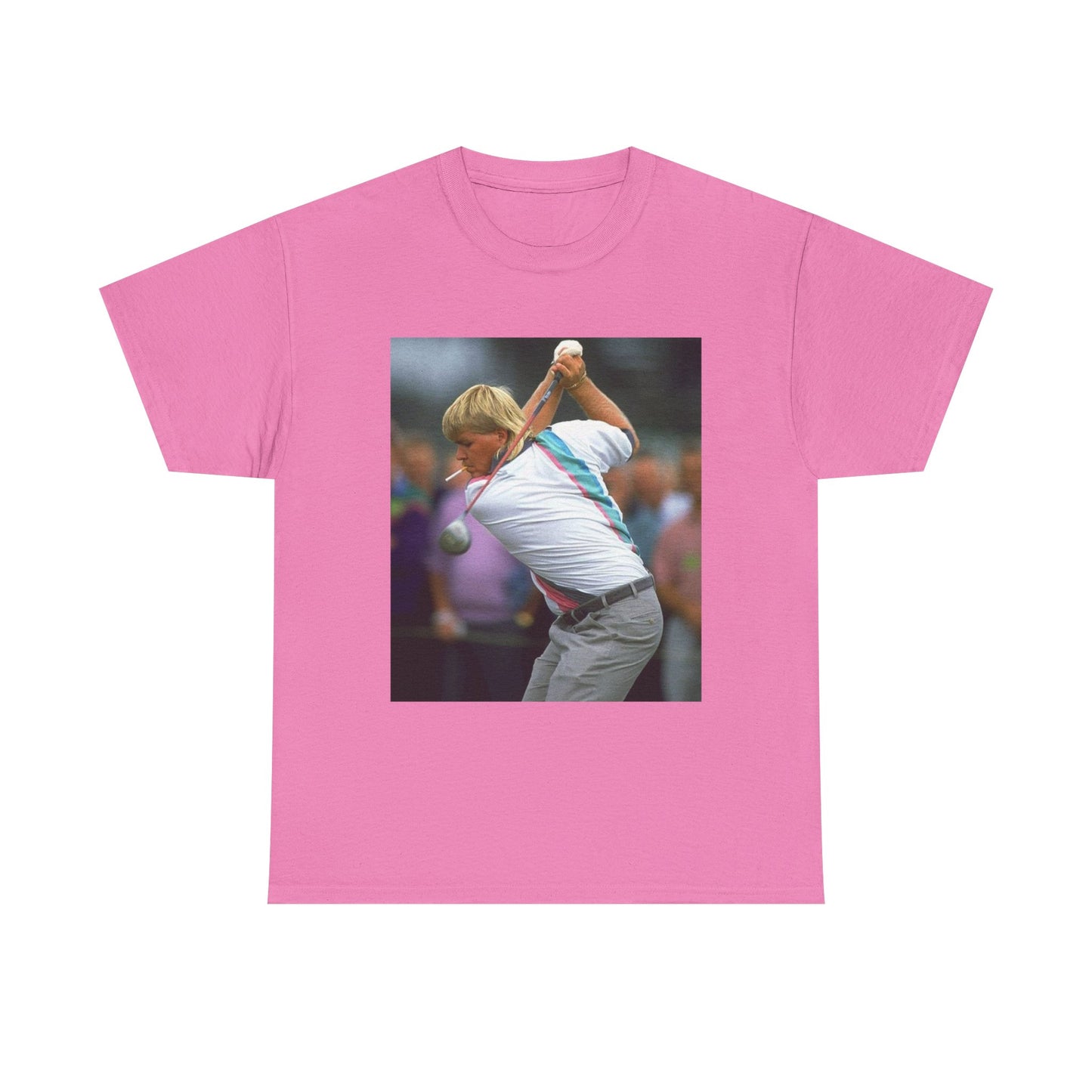 John Daly TShirt Masters golf club Tiger woods Vintage Unisex Heavy Cotton Tee